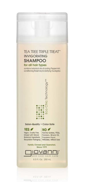 Giovanni Tea Tree Triple Treat Shampoo 250ml