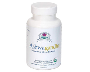Ayush Herbs Ashwagandha 60 Vegetable Capsules