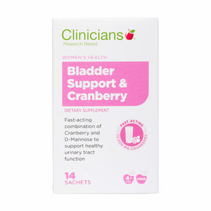 *Clinicians Bladder Support & Cranberry 14 sachets