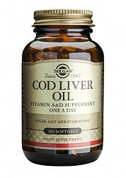 Solgar Cod Liver Oil 100 Capsules