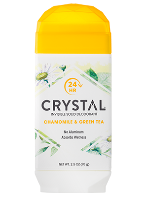 Crystal Solid Deodorant Chamomile & Green Tea