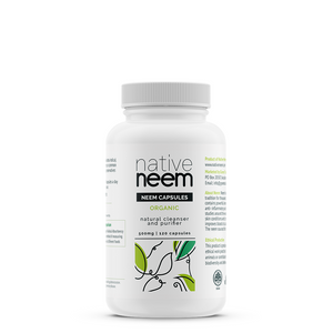 Native Neem Organic Veg Neem 120 capsules