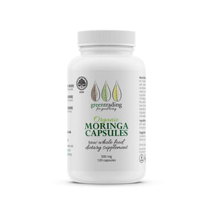 Green Trading Organic Veg Moringa 120 capsules