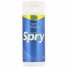 SPRY Peppermint Chewing Gum 30s