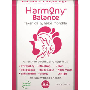 *Harmony Balance 60 Tablets